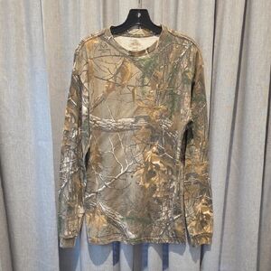 RedHead Mens Camouflage Long Sleeve Outdoor Shirt